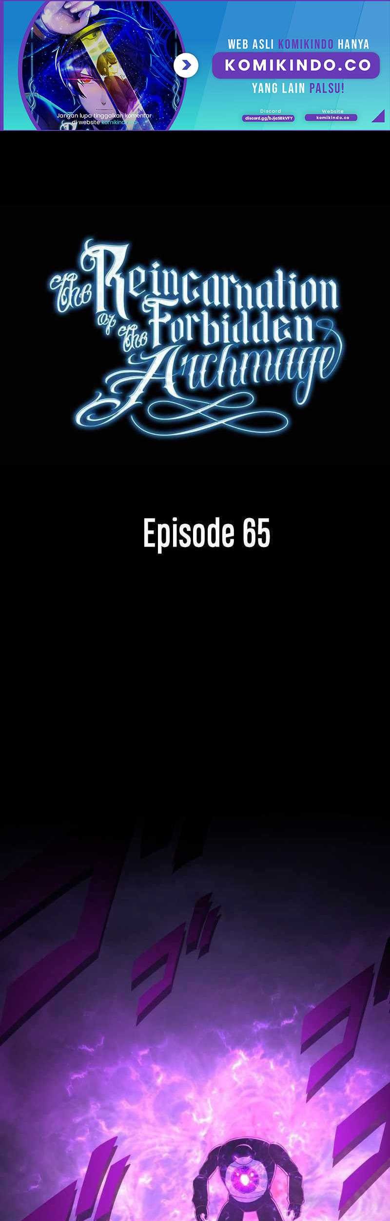 Manhwa The Reincarnation of the Forbidden Archmage Chapter 65 gambar nomor 2