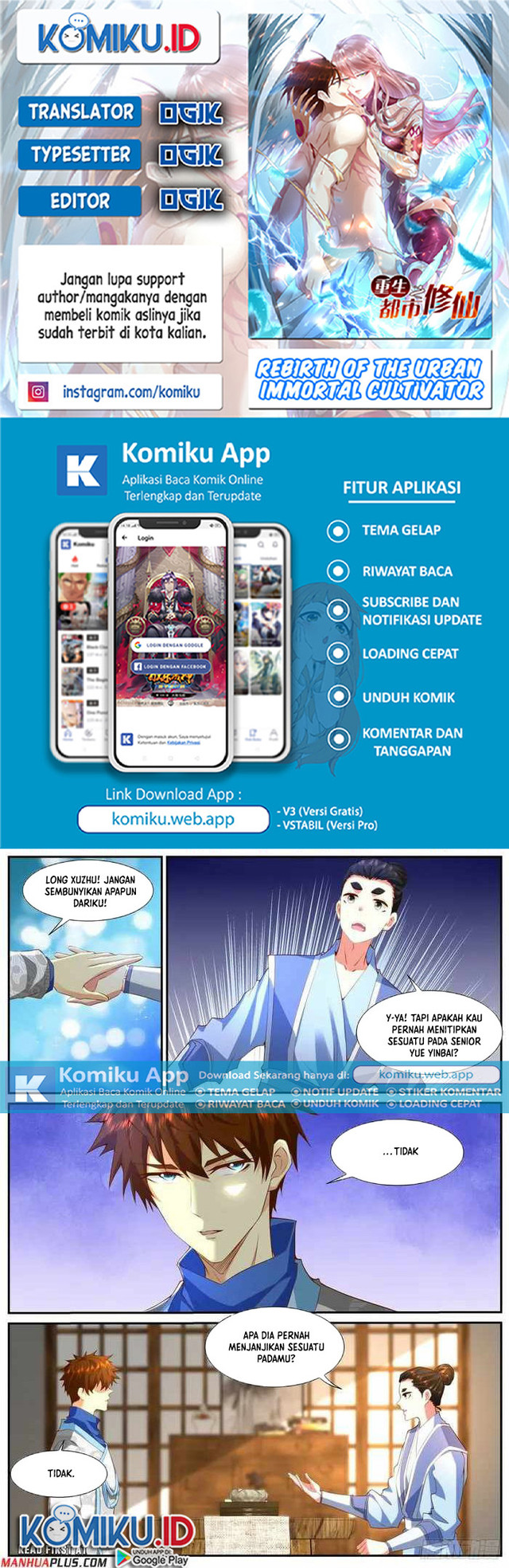 Baca Komik Rebirth Of The Urban Immortal Cultivator Chapter 945 Gambar 1