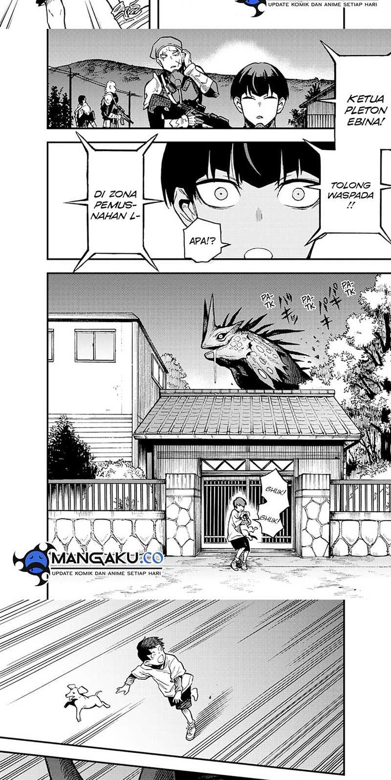 8Kaijuu B-Side Chapter 03.1 Gambar 6