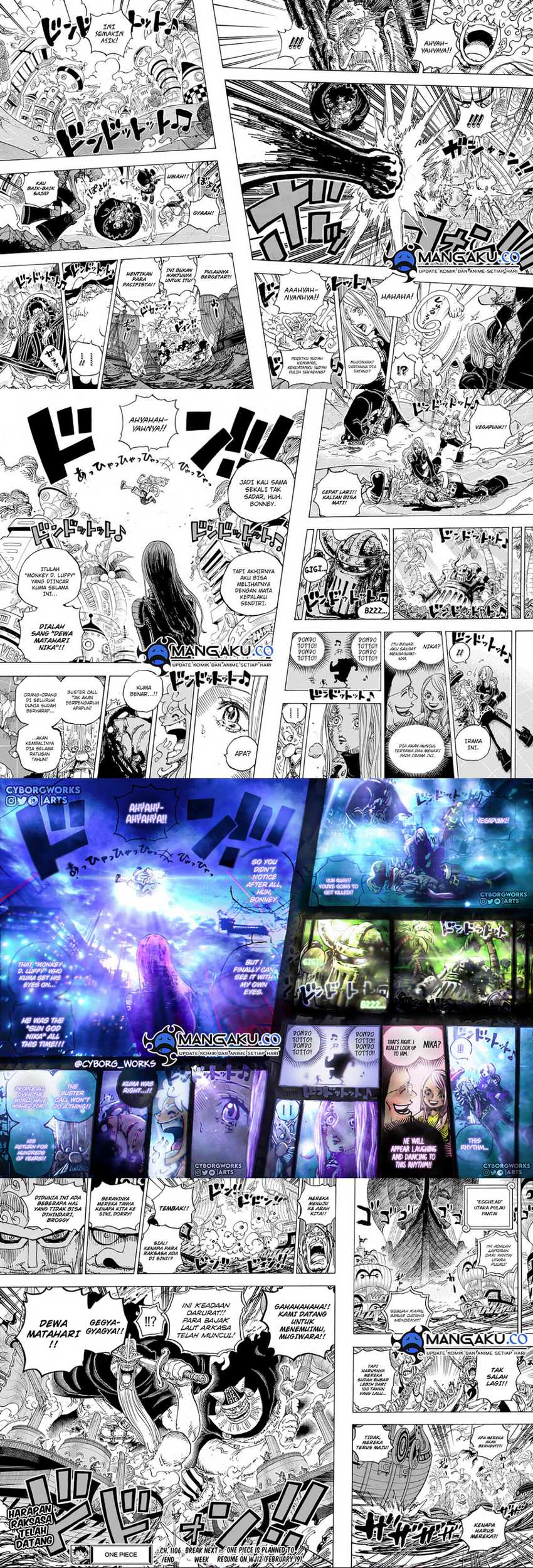 One Piece Chapter 1106 Gambar 6