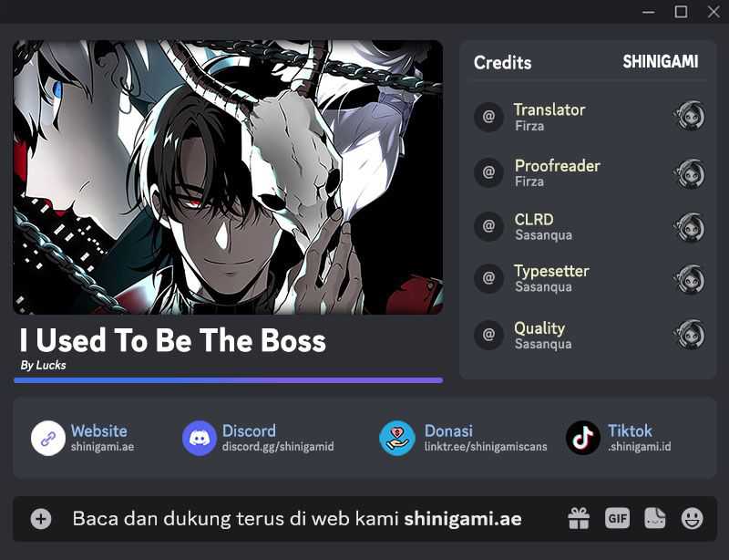 Baca Komik I Used To Be The Boss Chapter 61 Gambar 1
