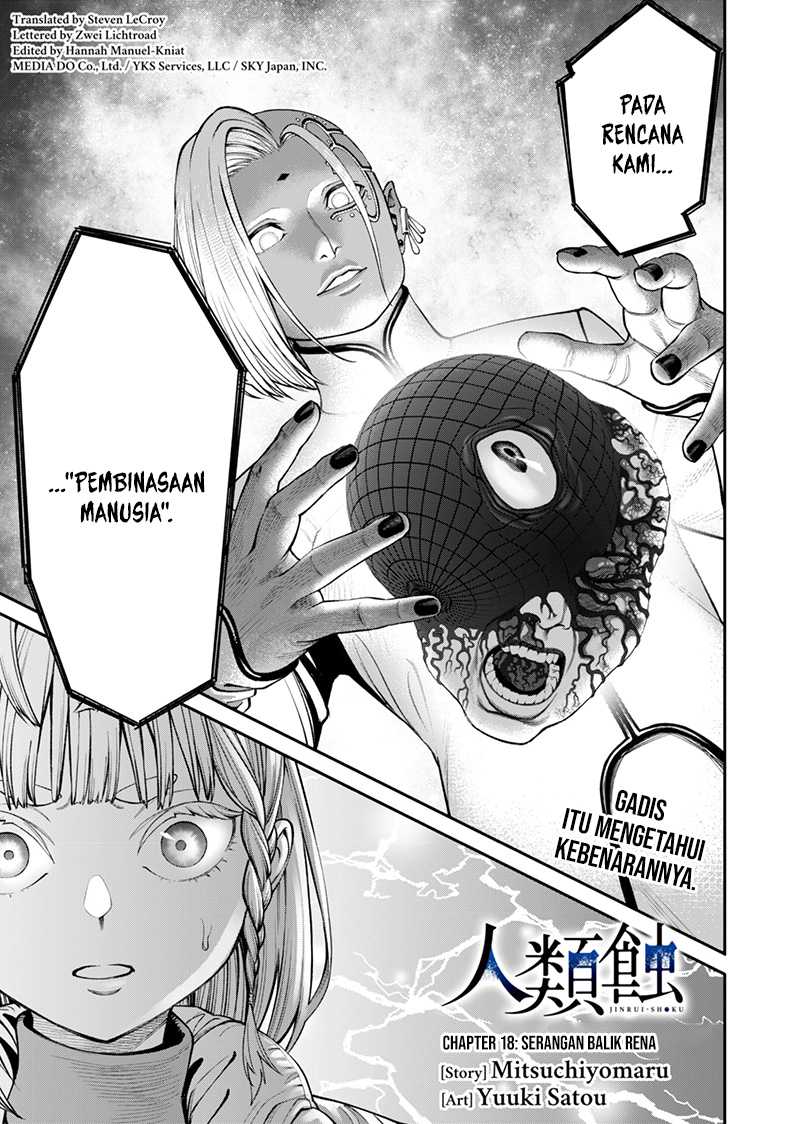 Baca Manga Jinrui-Shoku: Blight of Man Chapter 18 Gambar 2
