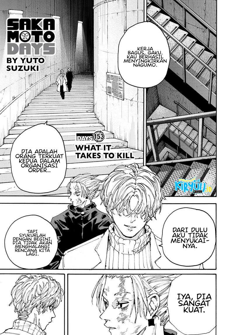 Baca Manga Sakamoto Days Chapter 153 Gambar 2