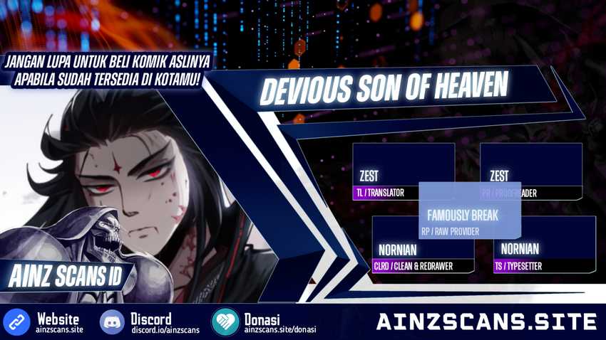 Baca Komik Devious Son Of Heaven Chapter 09 Gambar 1