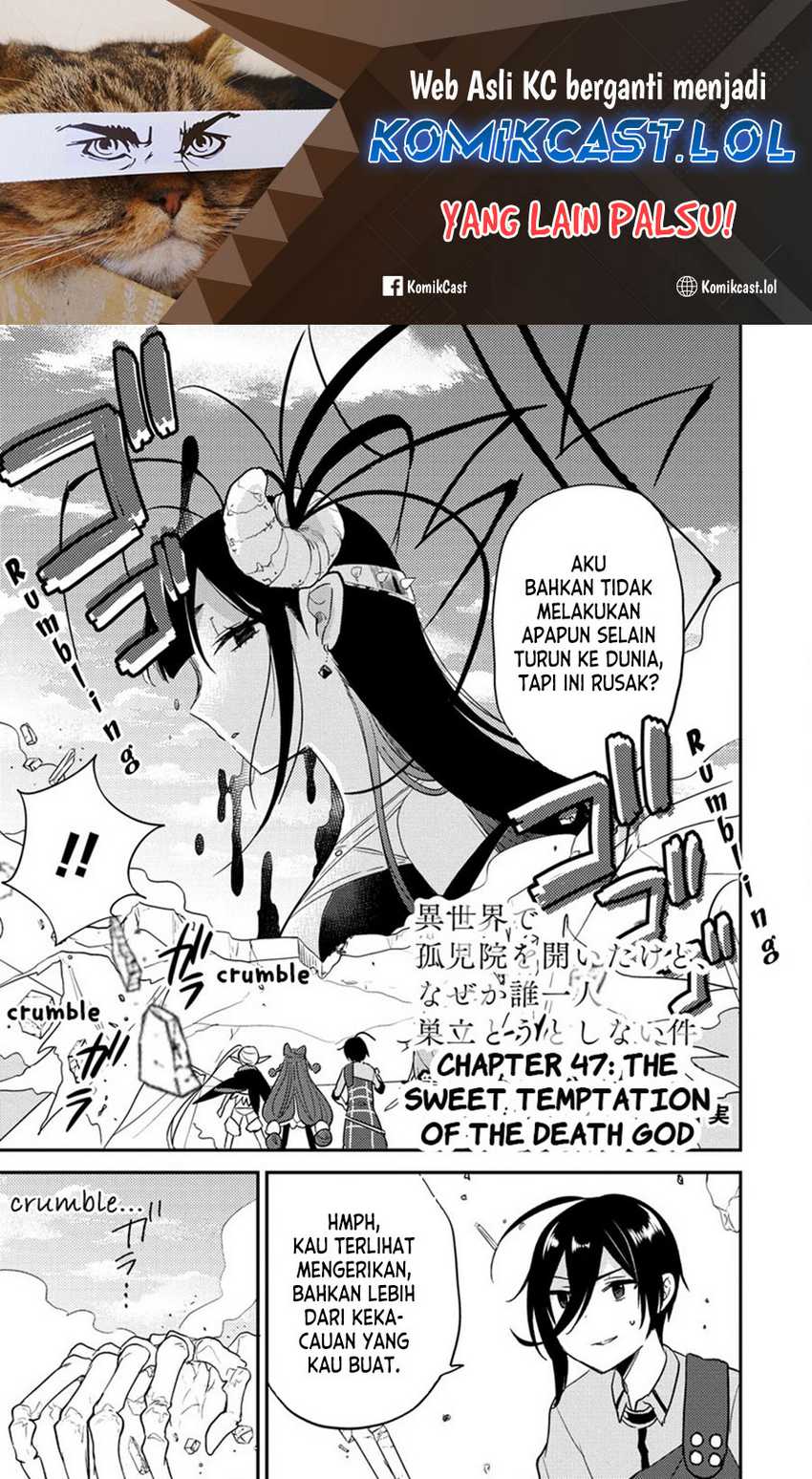 Komik Isekai de Kojiin wo Hiraita kedo, Naze ka Darehitori Sudatou to Shinai Ken - Chapter Chapter 47 - Halaman 2