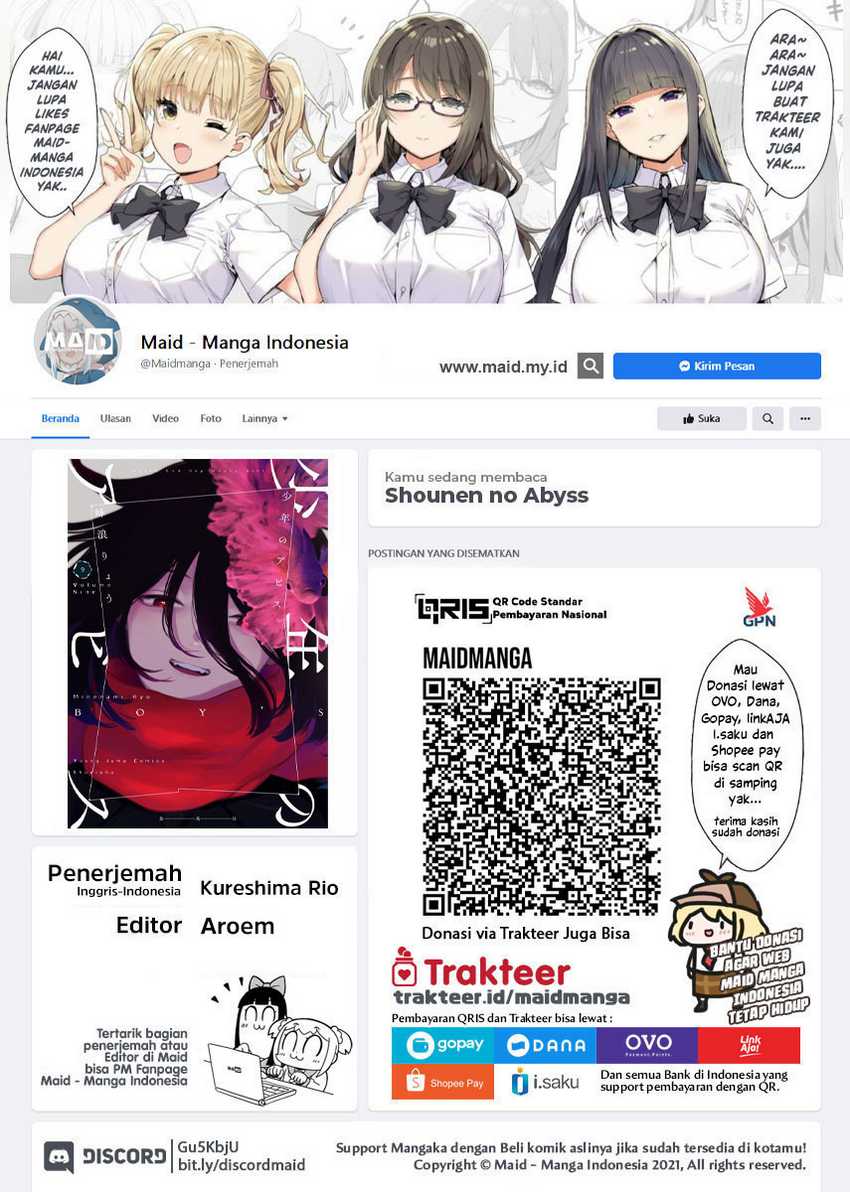 Baca Manga Shounen no Abyss Chapter 108 Gambar 2