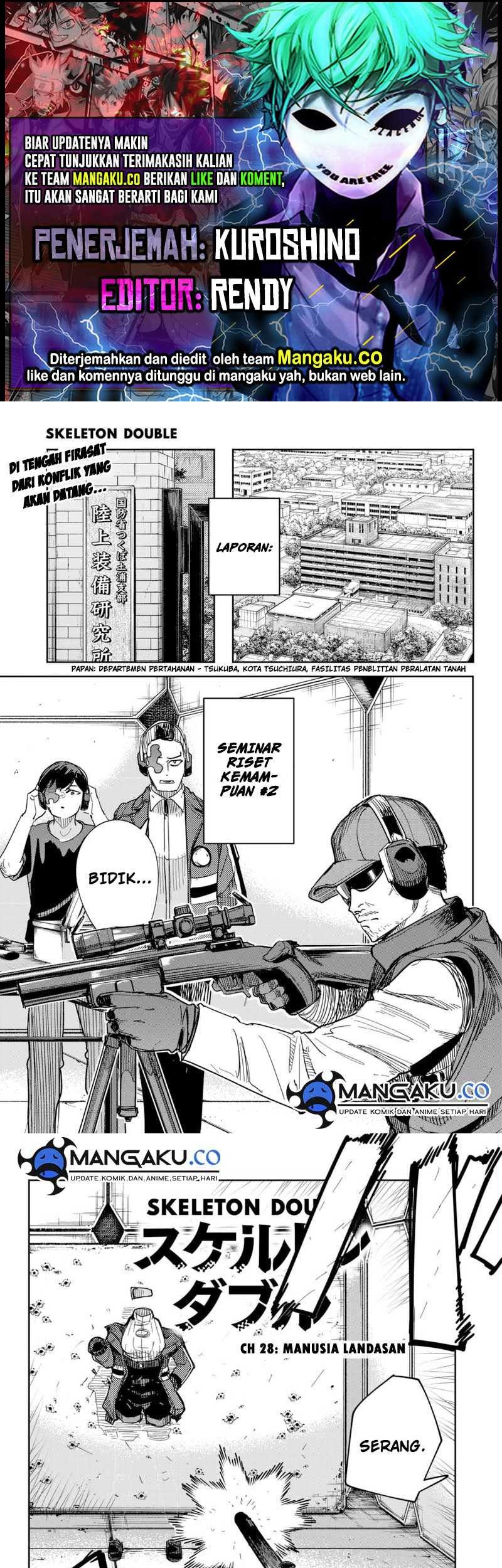 Baca Komik Skeleton Double Chapter 28 Gambar 1