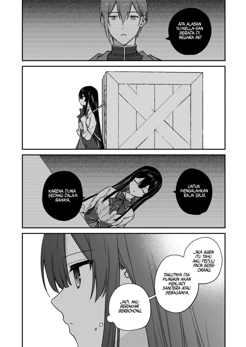 Akuyaku Reijou Level 99: Watashi wa UraBoss desu ga Maou de wa Arimasen Chapter 18.2 Gambar 11