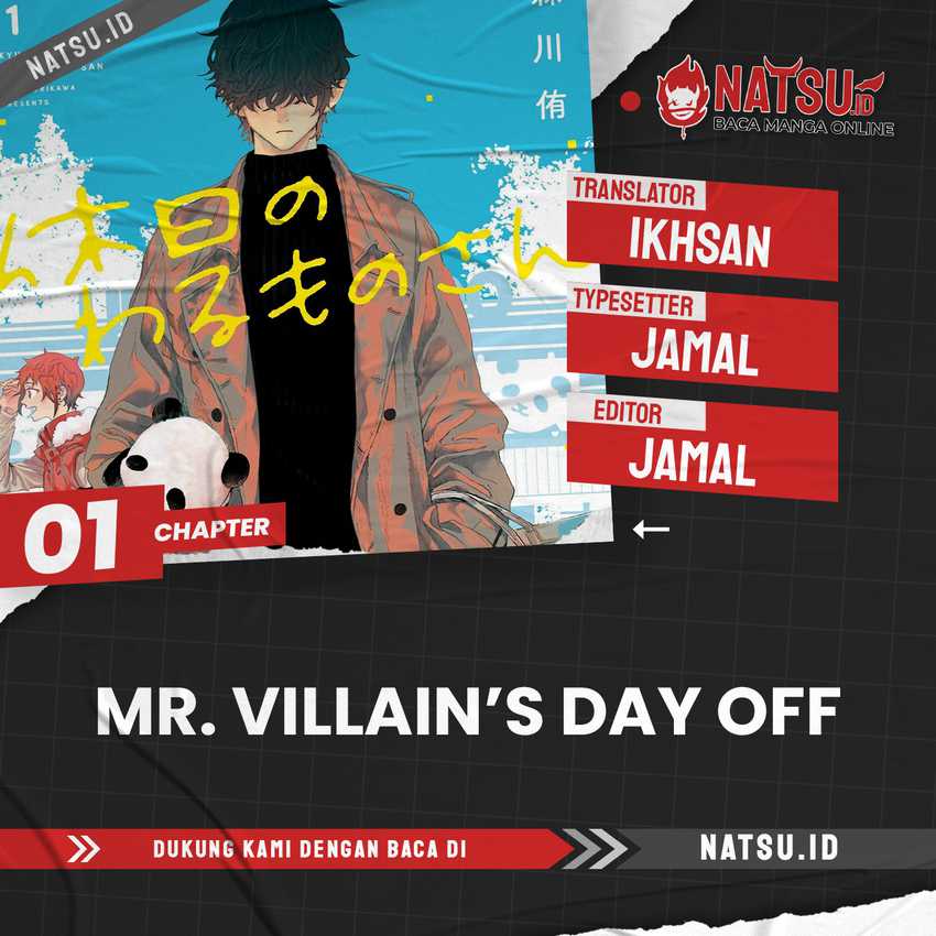Baca Komik Kyuujitsu no Warumono-san Chapter 01 Gambar 1