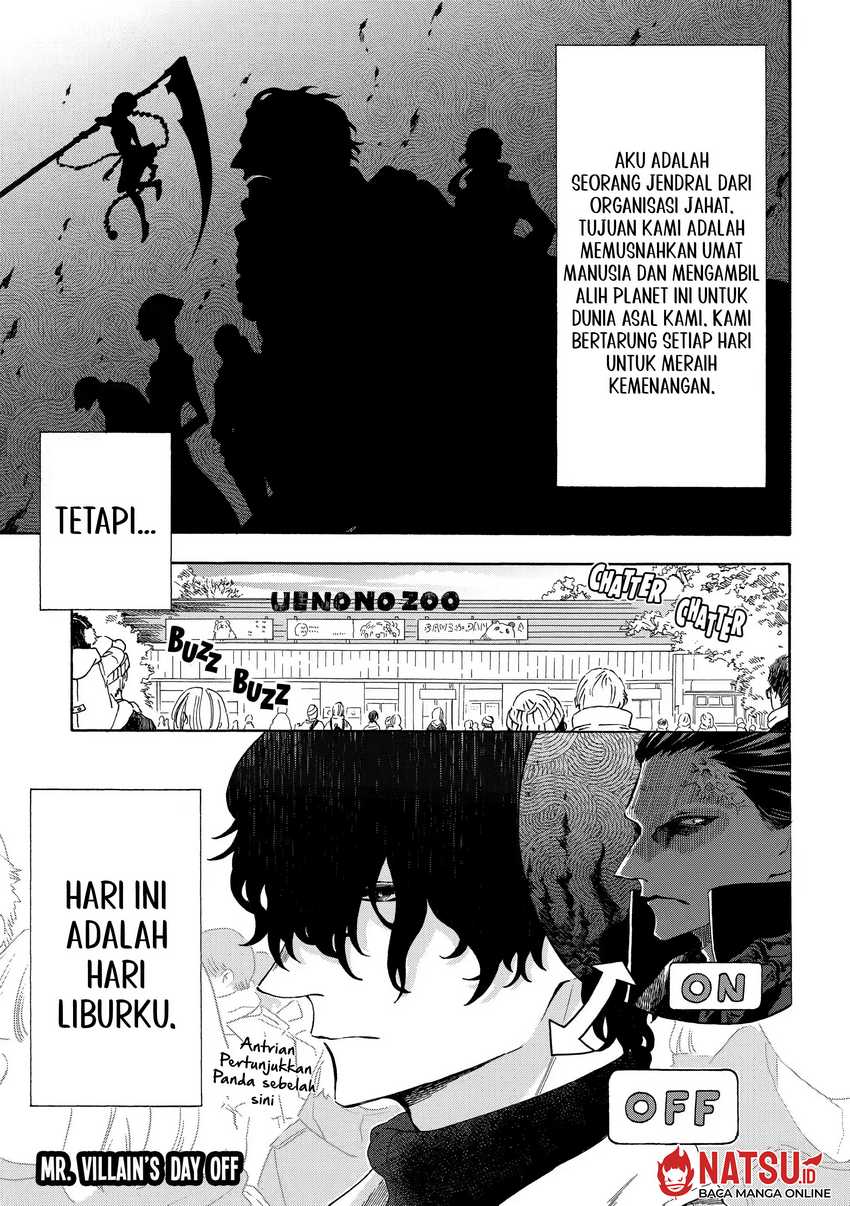 Baca Manga Kyuujitsu no Warumono-san Chapter 01 Gambar 2