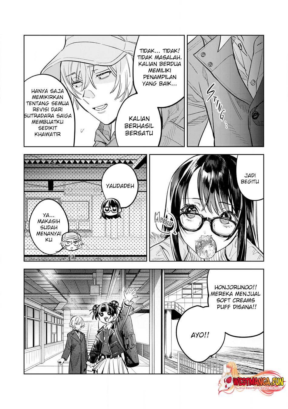 Hajirau Kimi ga Mitainda Chapter 59.2 Gambar 12