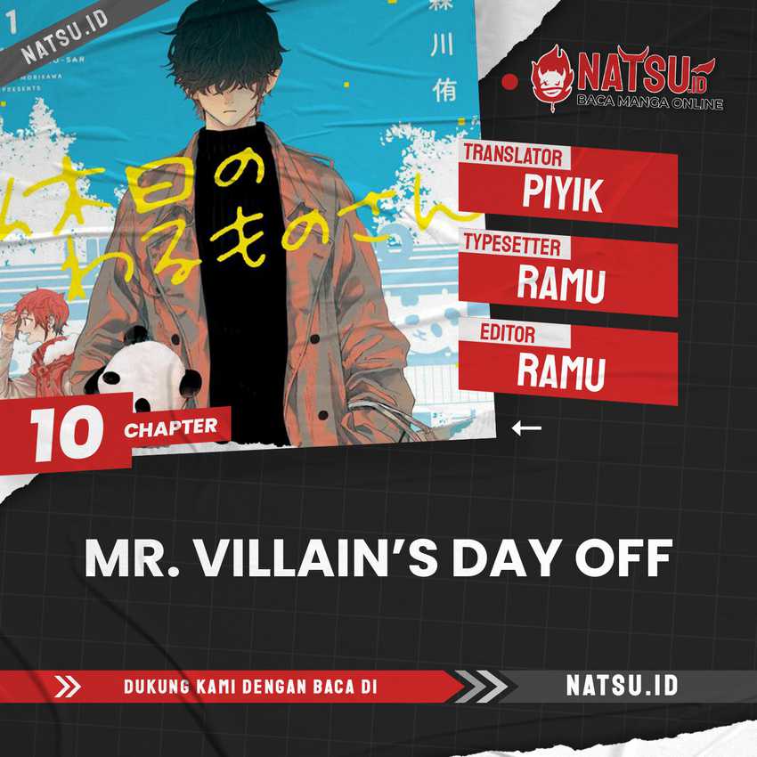 Baca Komik Kyuujitsu no Warumono-san Chapter 10 Gambar 1