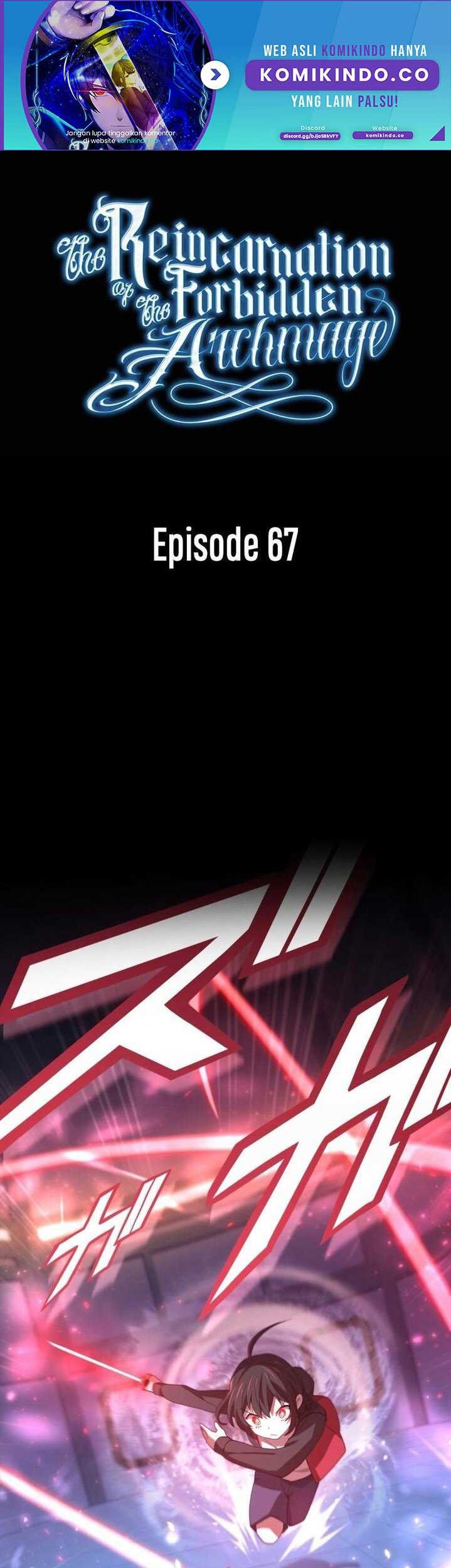 Manhwa The Reincarnation of the Forbidden Archmage Chapter 67 gambar nomor 2