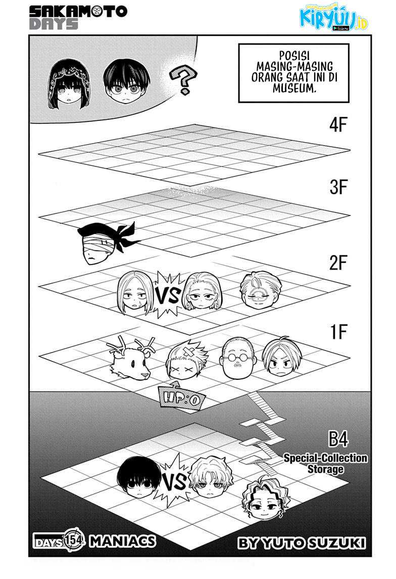 Baca Manga Sakamoto Days Chapter 154 Gambar 2