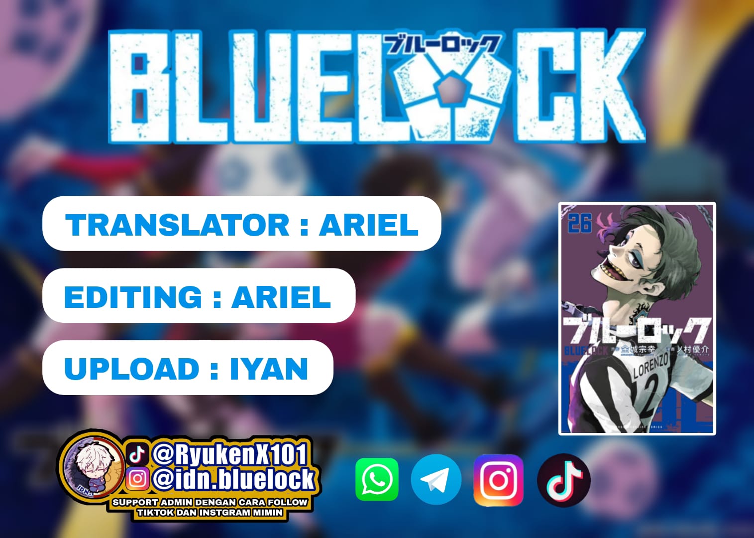 Baca Komik Blue Lock Chapter 251 Gambar 1