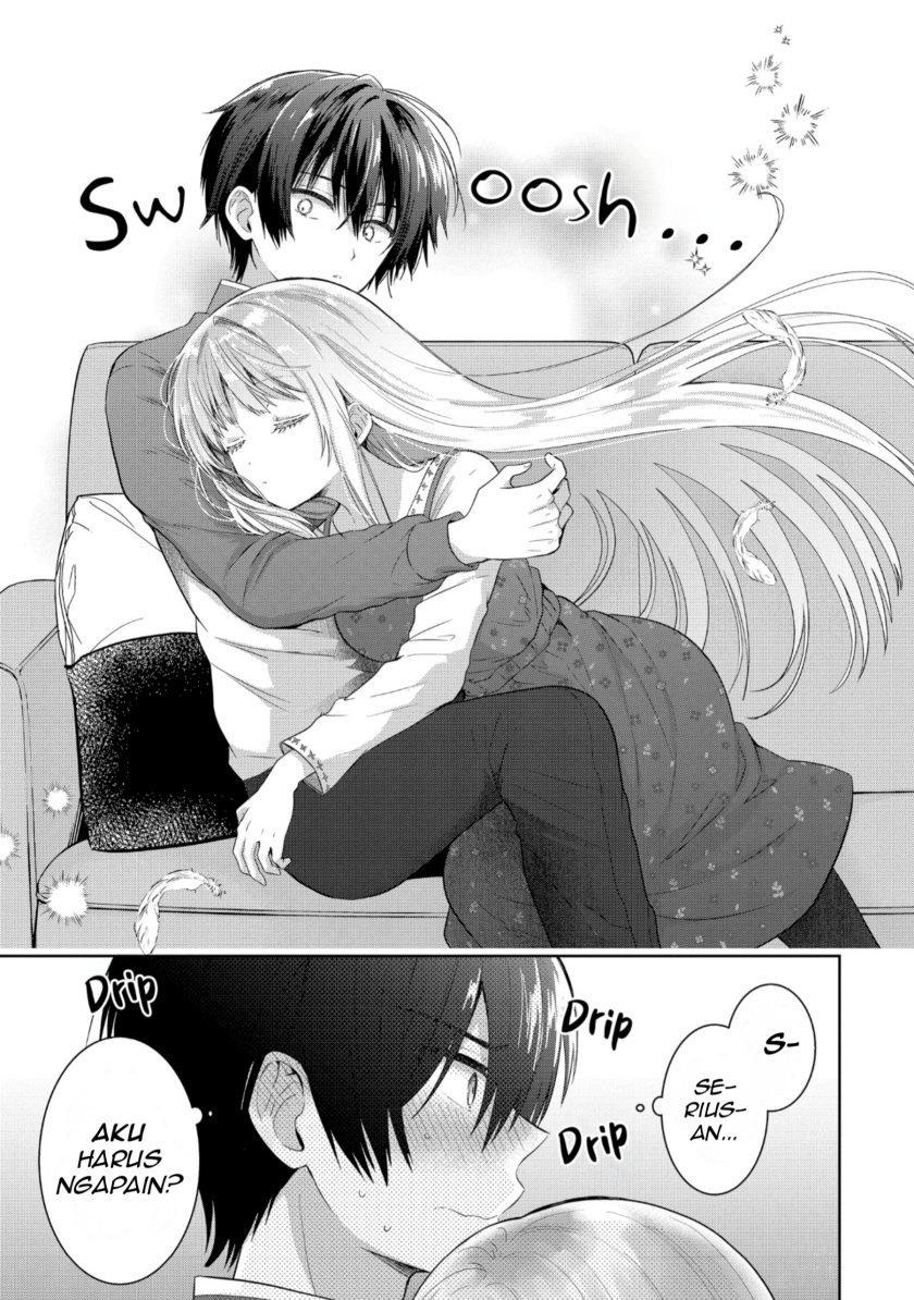 Baca Komik Otonari no Tenshi-sama ni Itsunomanika Dame Ningen ni Sareteita Ken Chapter 13.3 Gambar 1