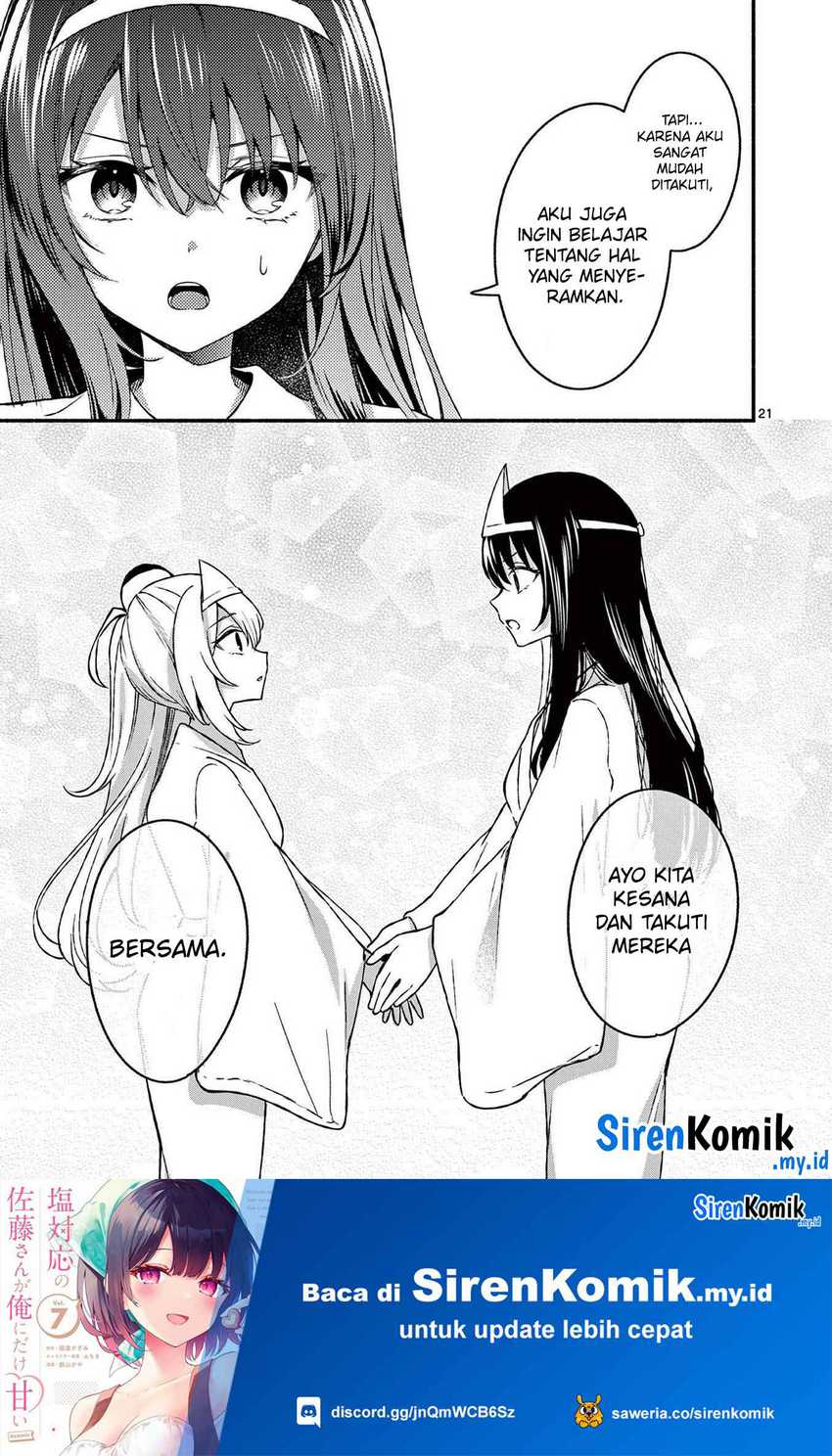 Shiotaiou no Sato-san ga Ore ni dake Amai Chapter 41 Gambar 22