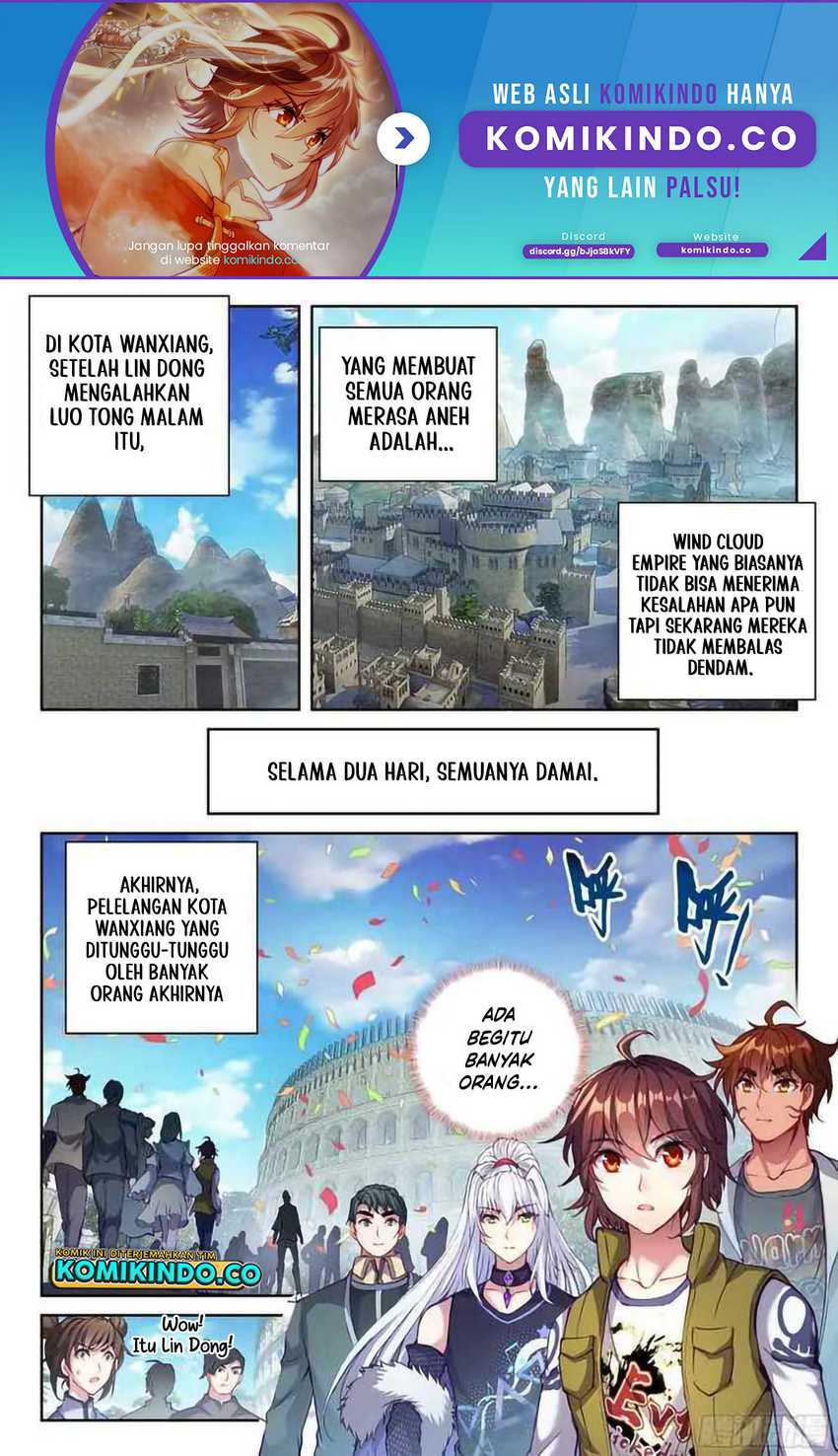 Baca Manhua Wu Dong Qian Kun Chapter 215 Gambar 2