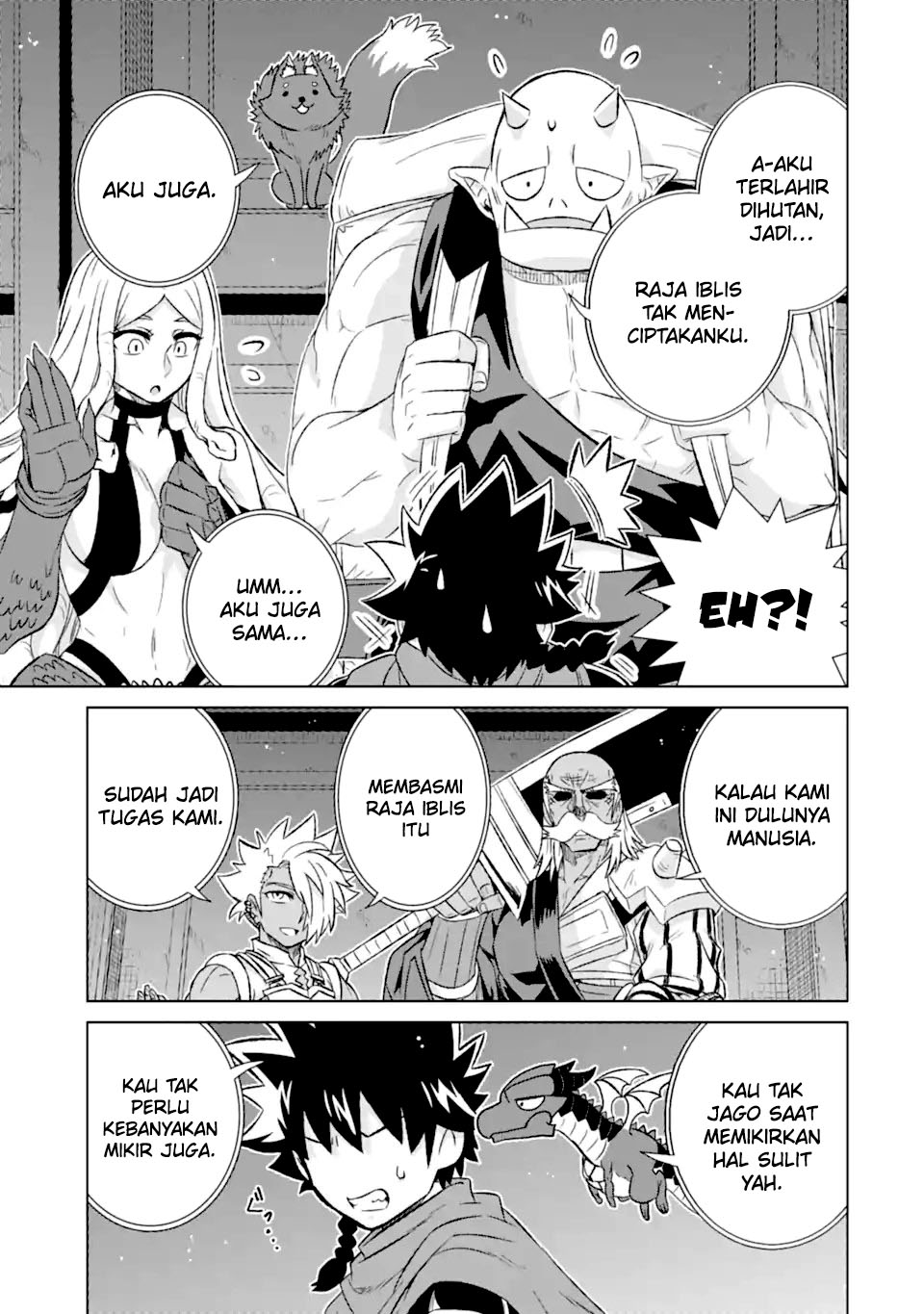 Isekai de tadahitori no mamono tsukai ~ tenshoku shitara maou ni machigawa remashita Chapter 51.2 Gambar 4
