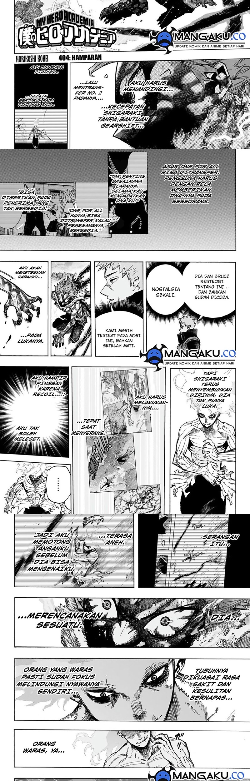 Baca Manga Boku no Hero Academia Chapter 414 Gambar 2