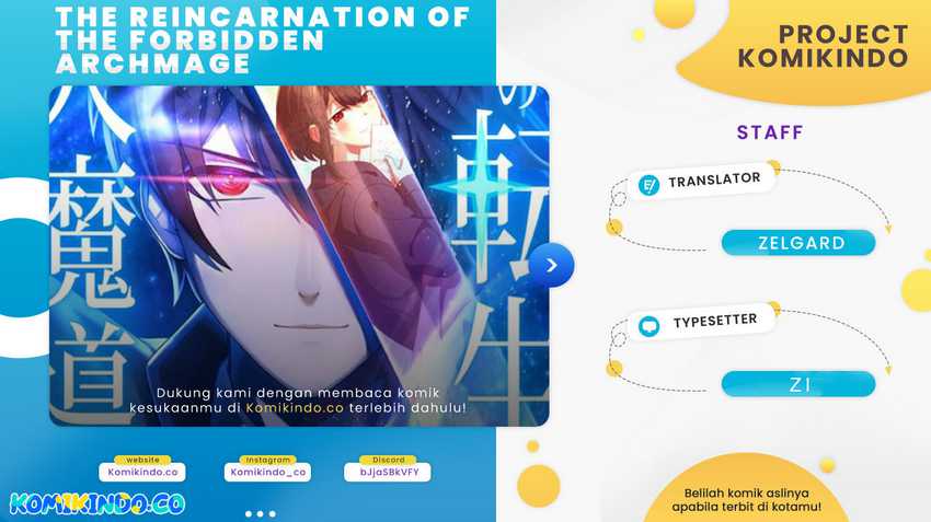 Komik The Reincarnation of the Forbidden Archmage Chapter 69 gambar nomor 1