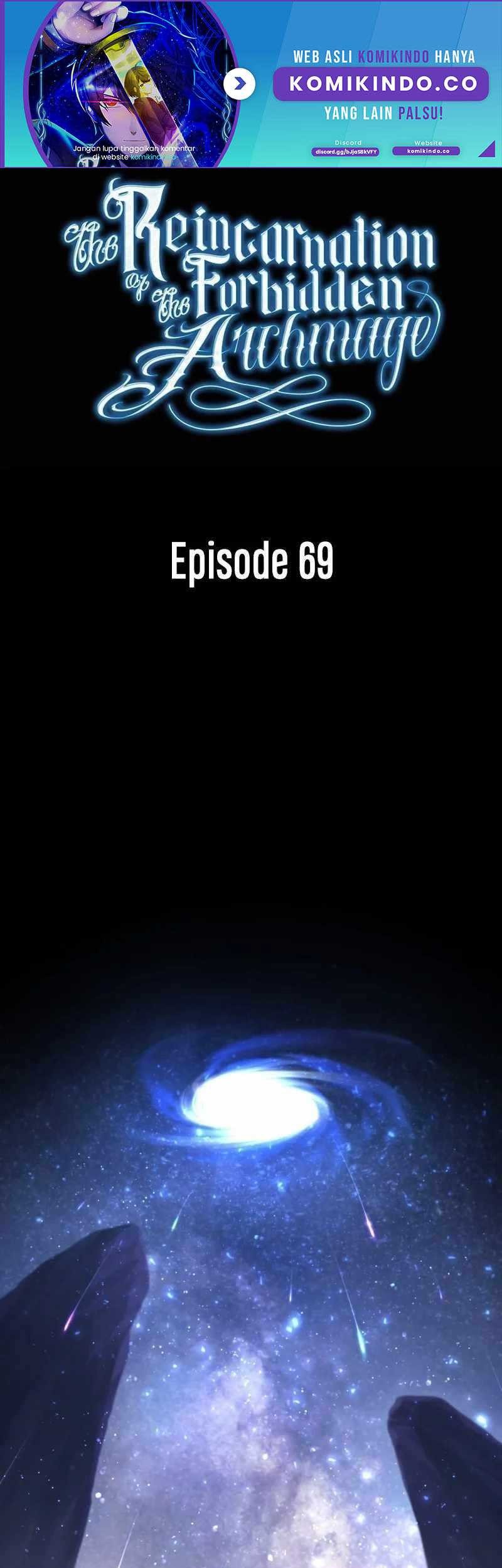 Manhwa The Reincarnation of the Forbidden Archmage Chapter 69 gambar nomor 2