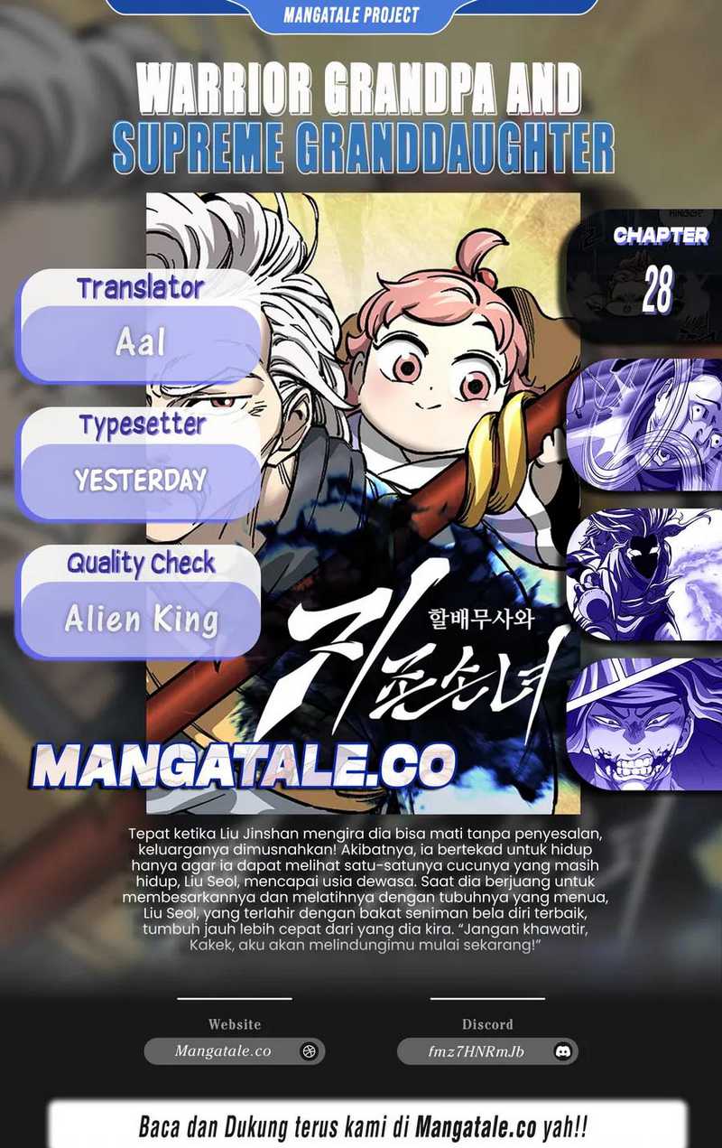 Baca Komik Warrior Grandpa and Supreme Granddaughter Chapter 28 Gambar 1