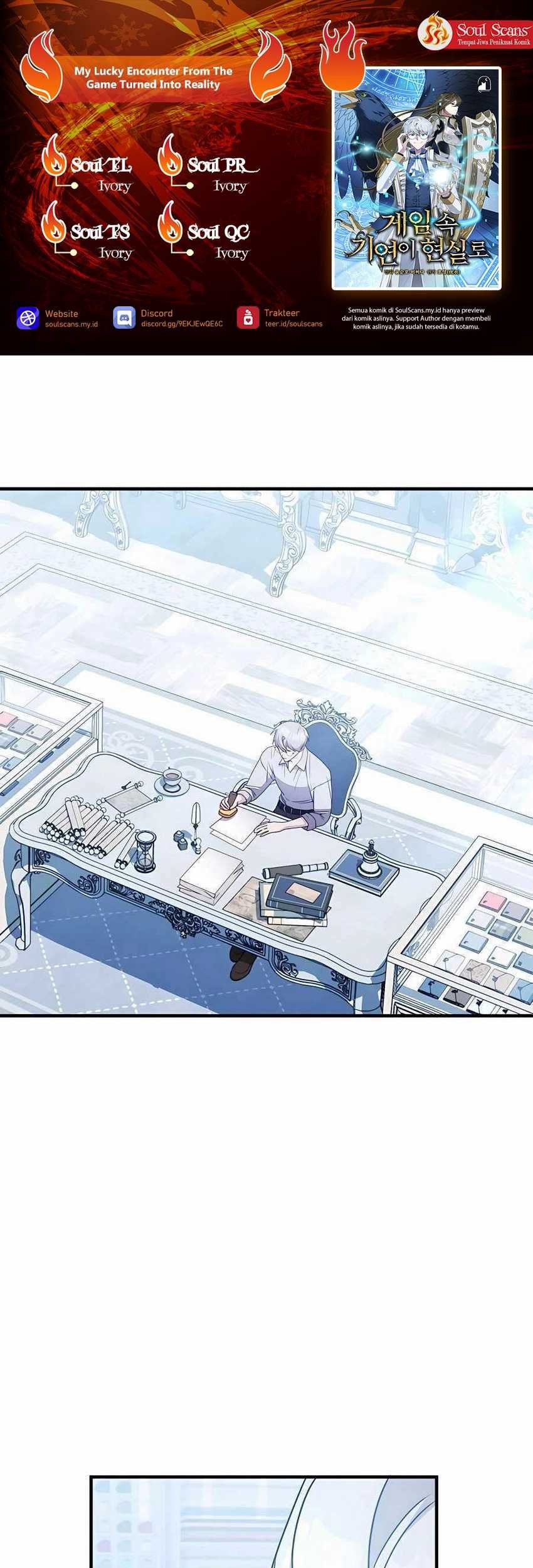 Komik My Lucky Encounter From the Game Turned Into Reality Chapter 42 gambar nomor 1