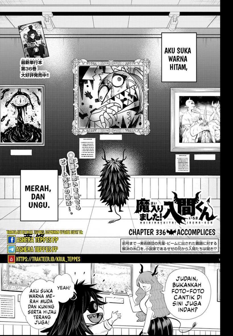 Manga Mairimashita! Iruma-kun Chapter 336 gambar nomor 2