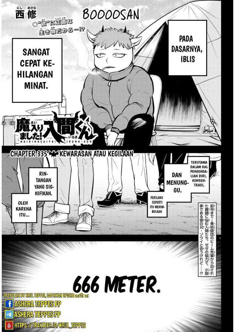 Baca Manga Mairimashita! Iruma-kun Chapter 335 Gambar 2
