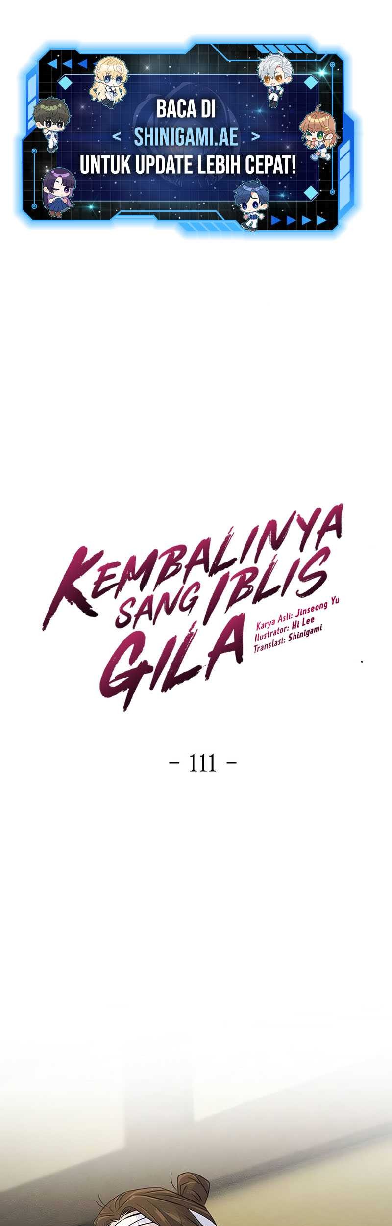 Baca Manhwa Return of the Mad Demon Chapter 111 Gambar 2