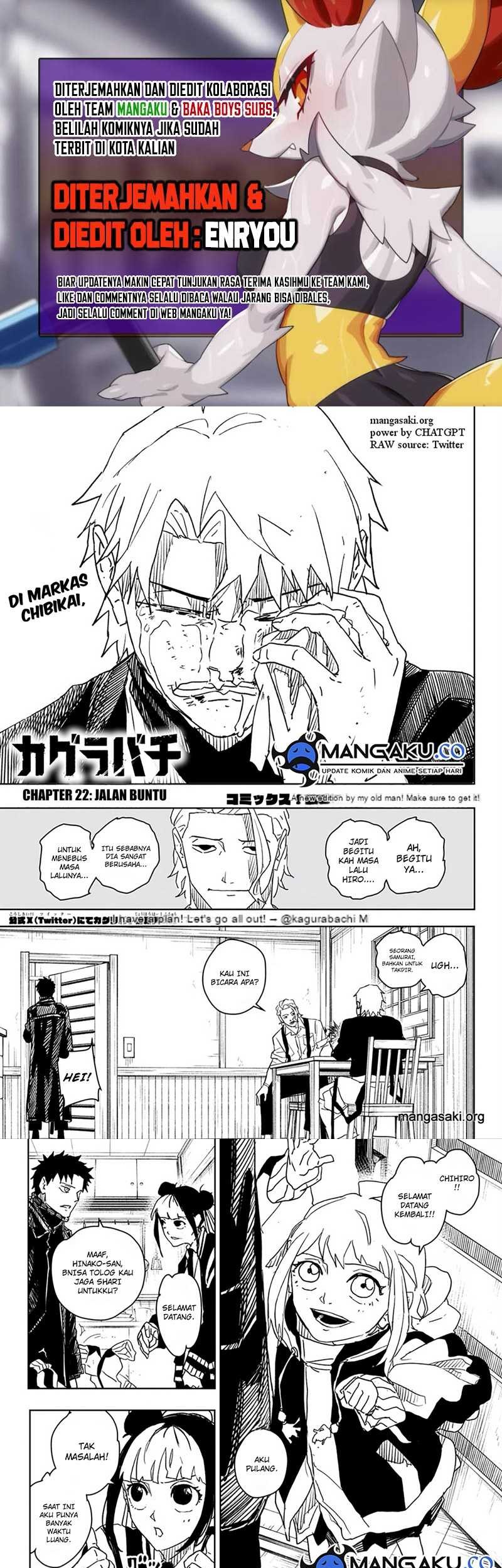 Baca Komik Kagurabachi Chapter 22 Gambar 1