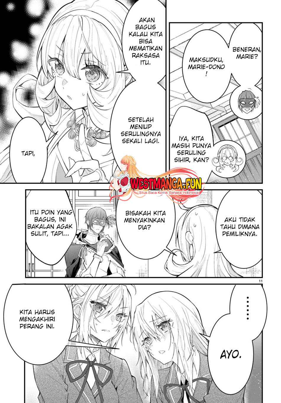 Otome Game Sekai wa Mob ni Kibishii Sekai Desu Chapter 62 Gambar 13