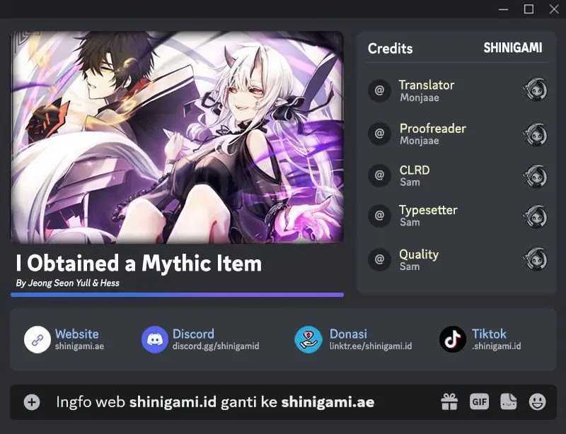 Baca Komik I Obtained a Mythic Item Chapter 94 Gambar 1
