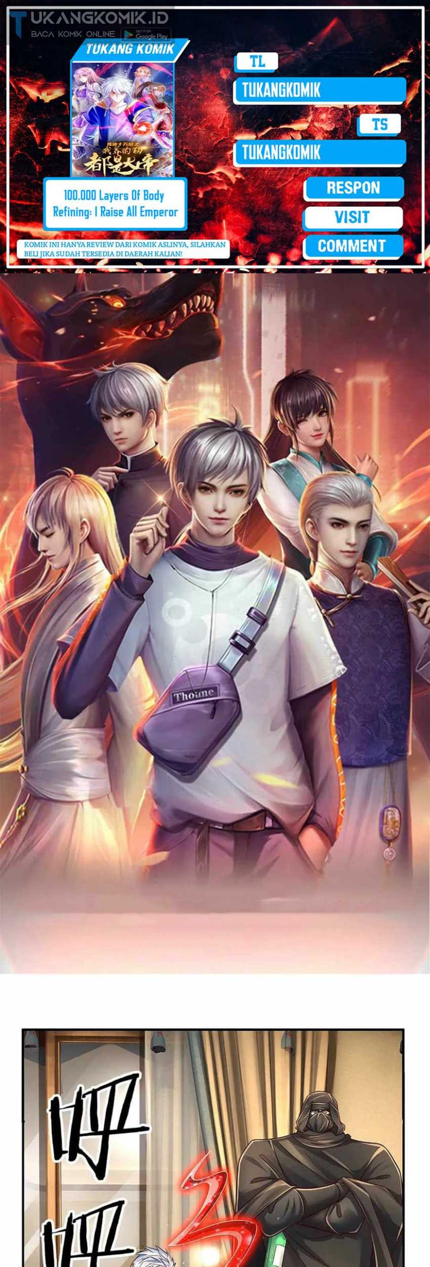 Baca Komik 100.000 Layers Of Body Refining: I Raise All Emperor Chapter 200 Gambar 1