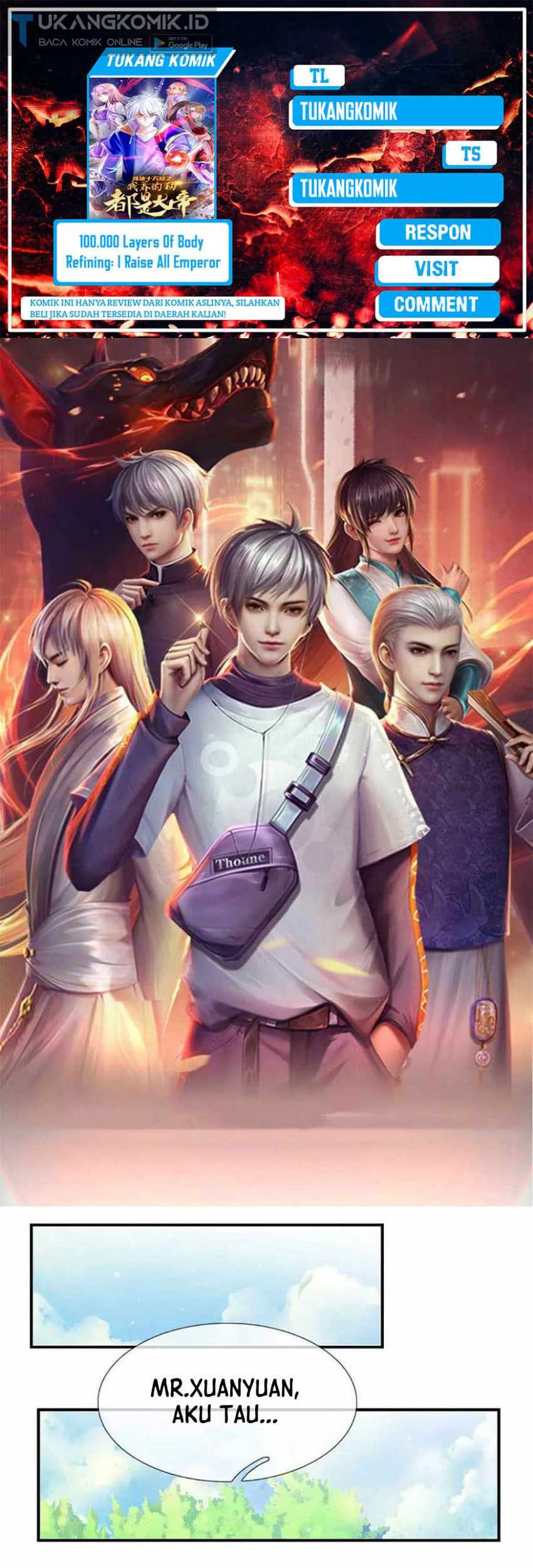 Baca Komik 100.000 Layers Of Body Refining: I Raise All Emperor Chapter 195 Gambar 1