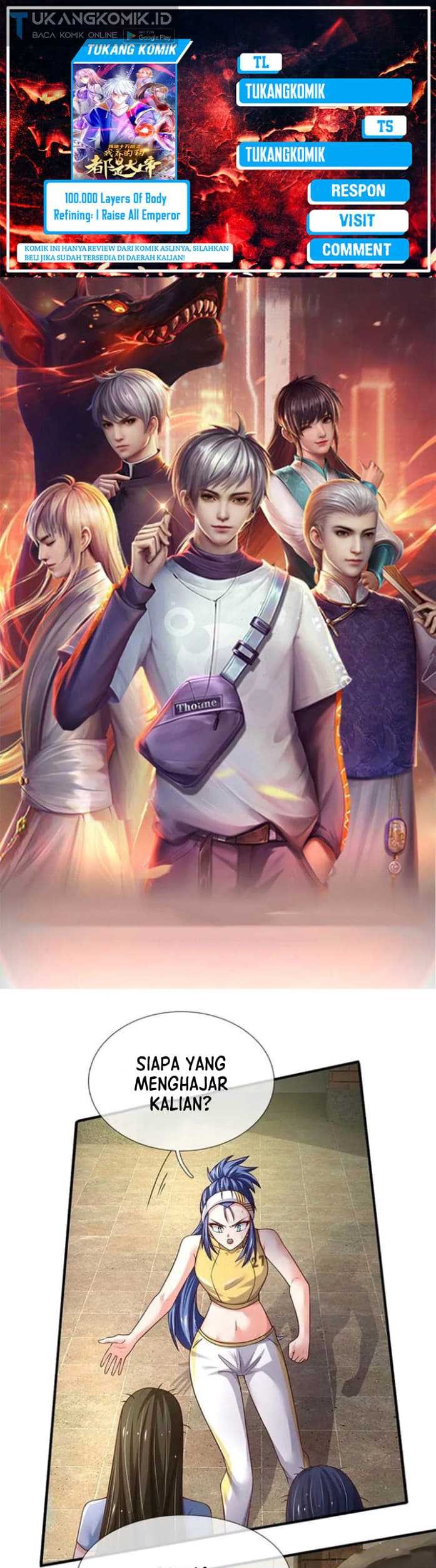 Baca Komik 100.000 Layers Of Body Refining: I Raise All Emperor Chapter 189 Gambar 1