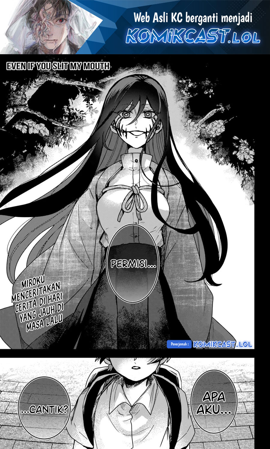 Baca Manga Kuchi ga Saketemo Kimi ni wa Chapter 78 Gambar 2