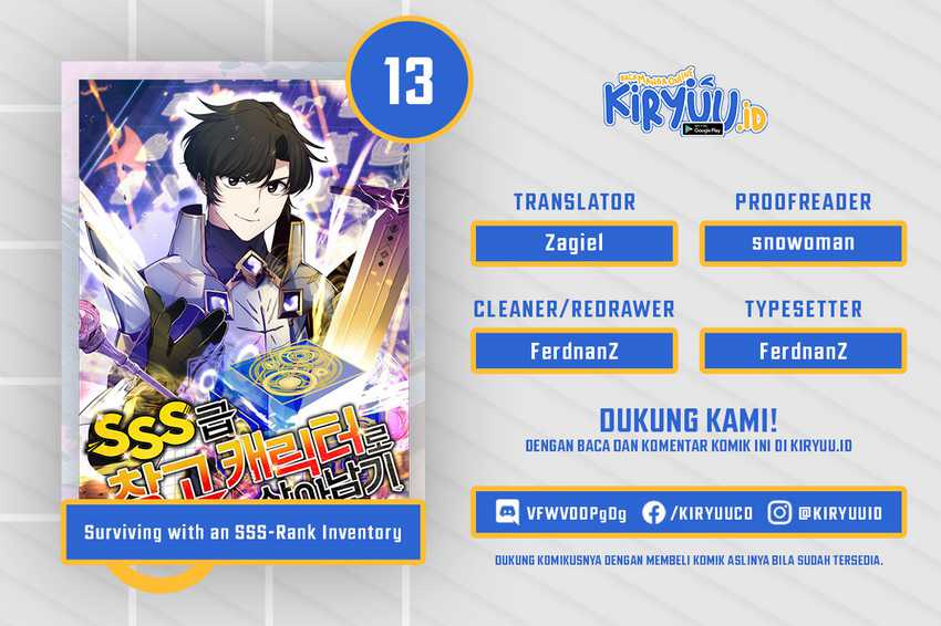 Baca Komik Surviving with a SSS-Rank Inventory Chapter 13 Gambar 1