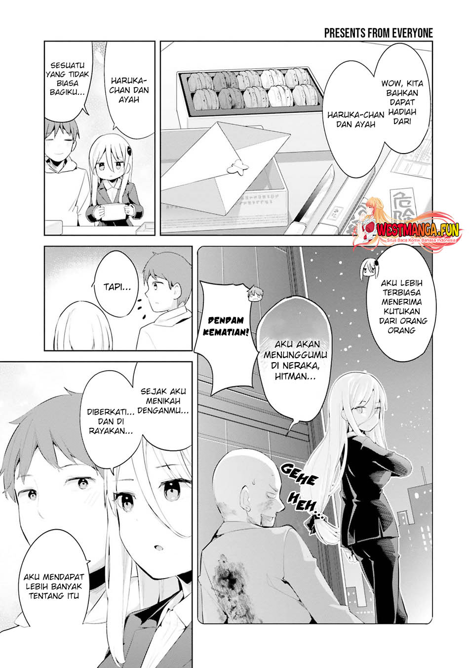 Haikei… Koroshiya-san to Kekkon Shimashita Chapter 40 Gambar 9