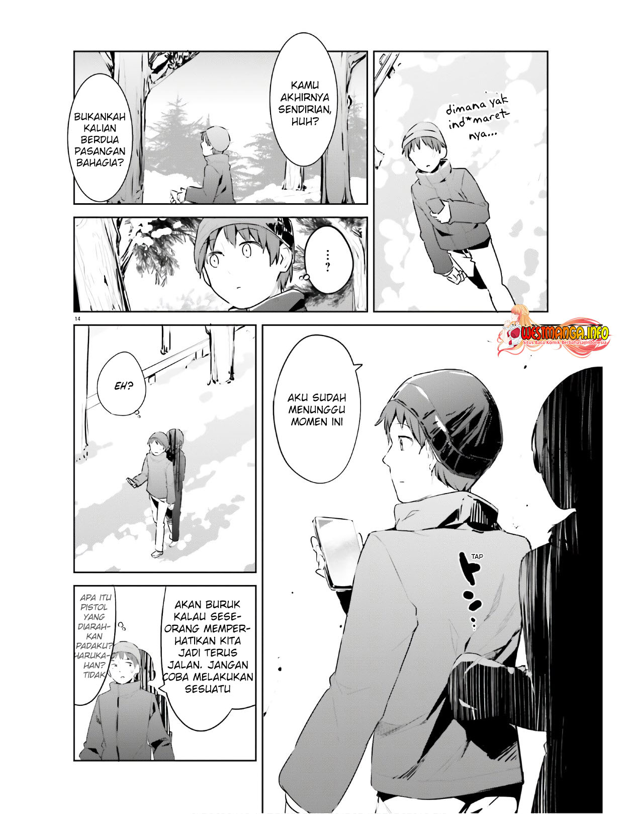 Haikei… Koroshiya-san to Kekkon Shimashita Chapter 20 Gambar 16