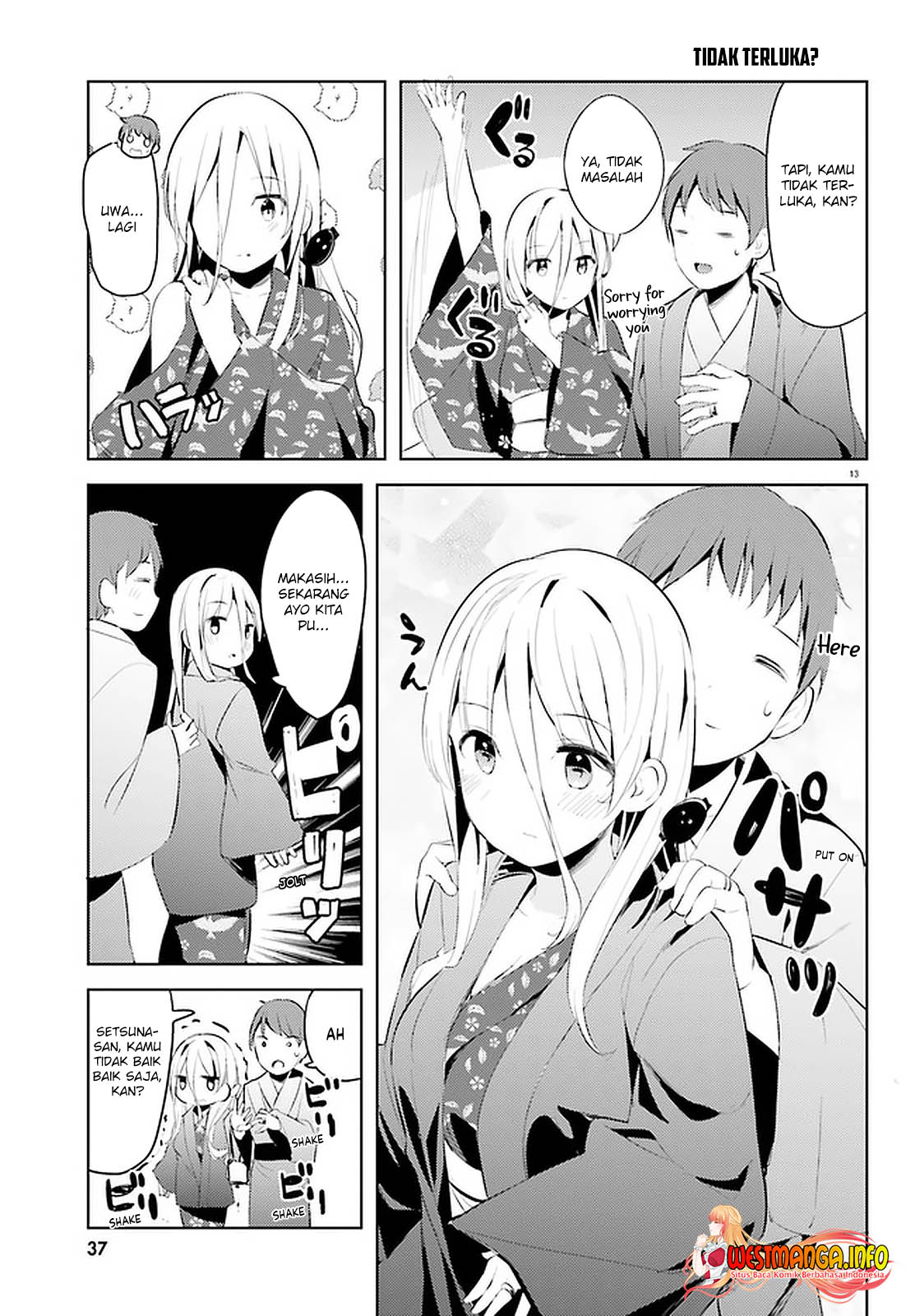 Haikei… Koroshiya-san to Kekkon Shimashita Chapter 14 Gambar 15