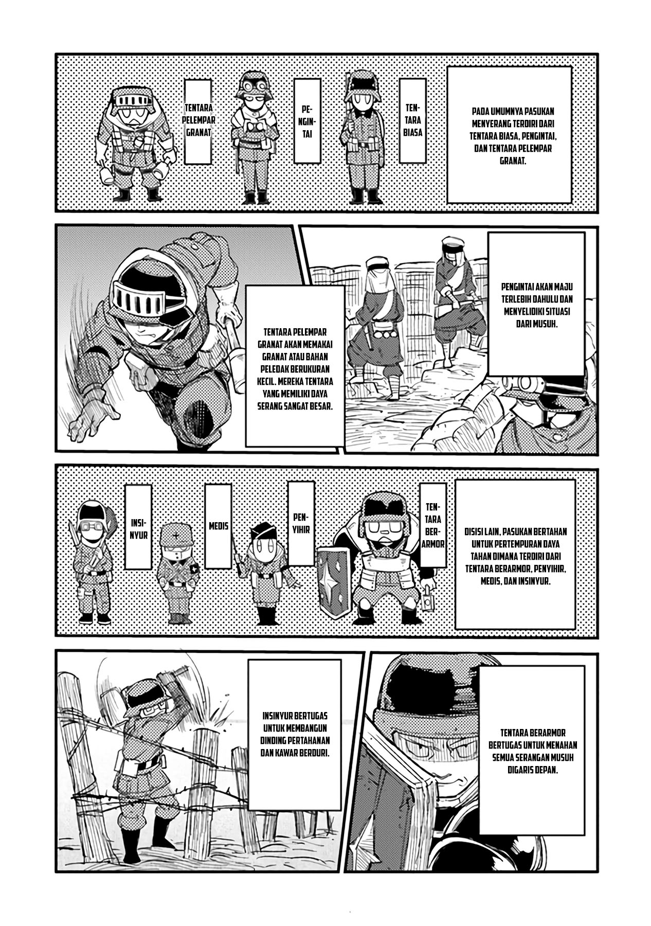 TS Eiseihei-san no Senjou Nikki Chapter 05 Gambar 4
