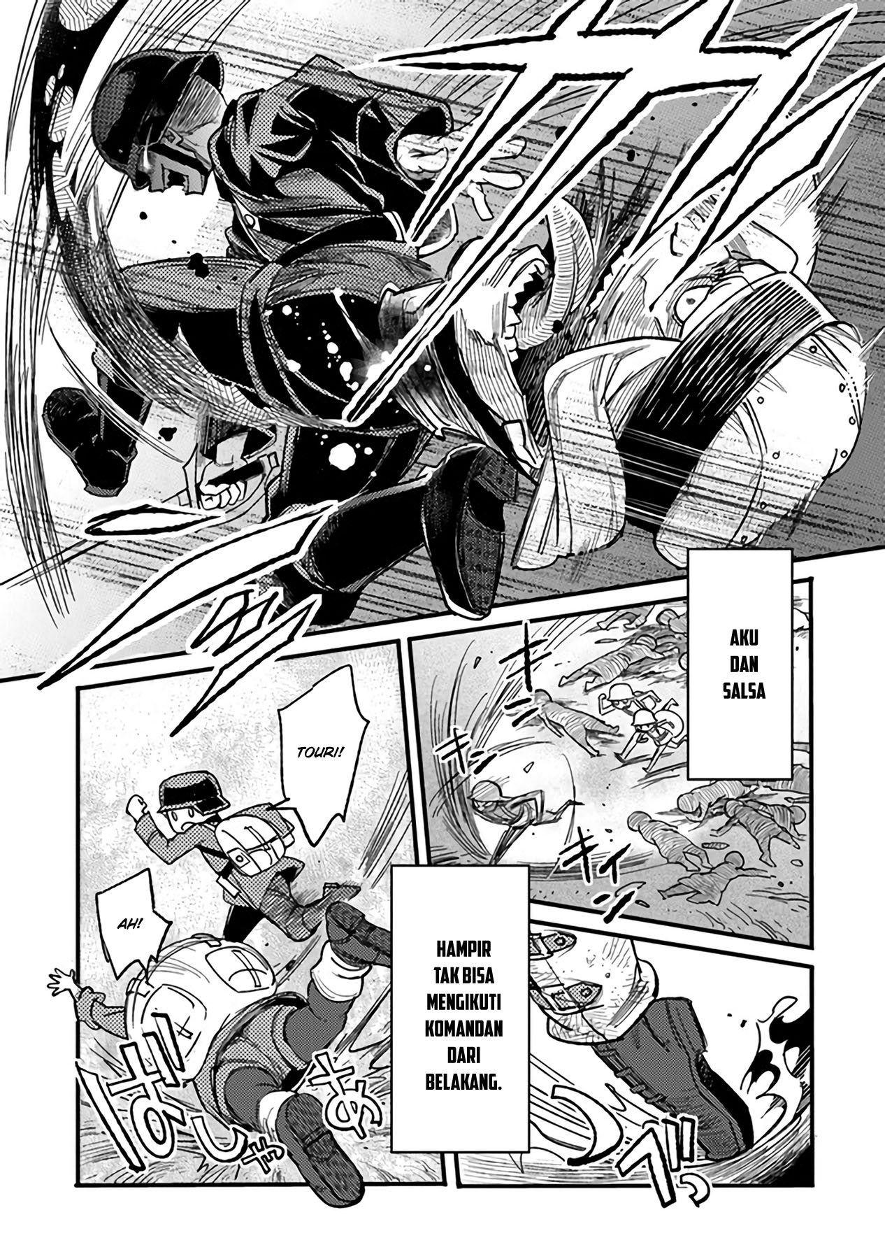 Baca Manga TS Eiseihei-san no Senjou Nikki Chapter 03.3 Gambar 2