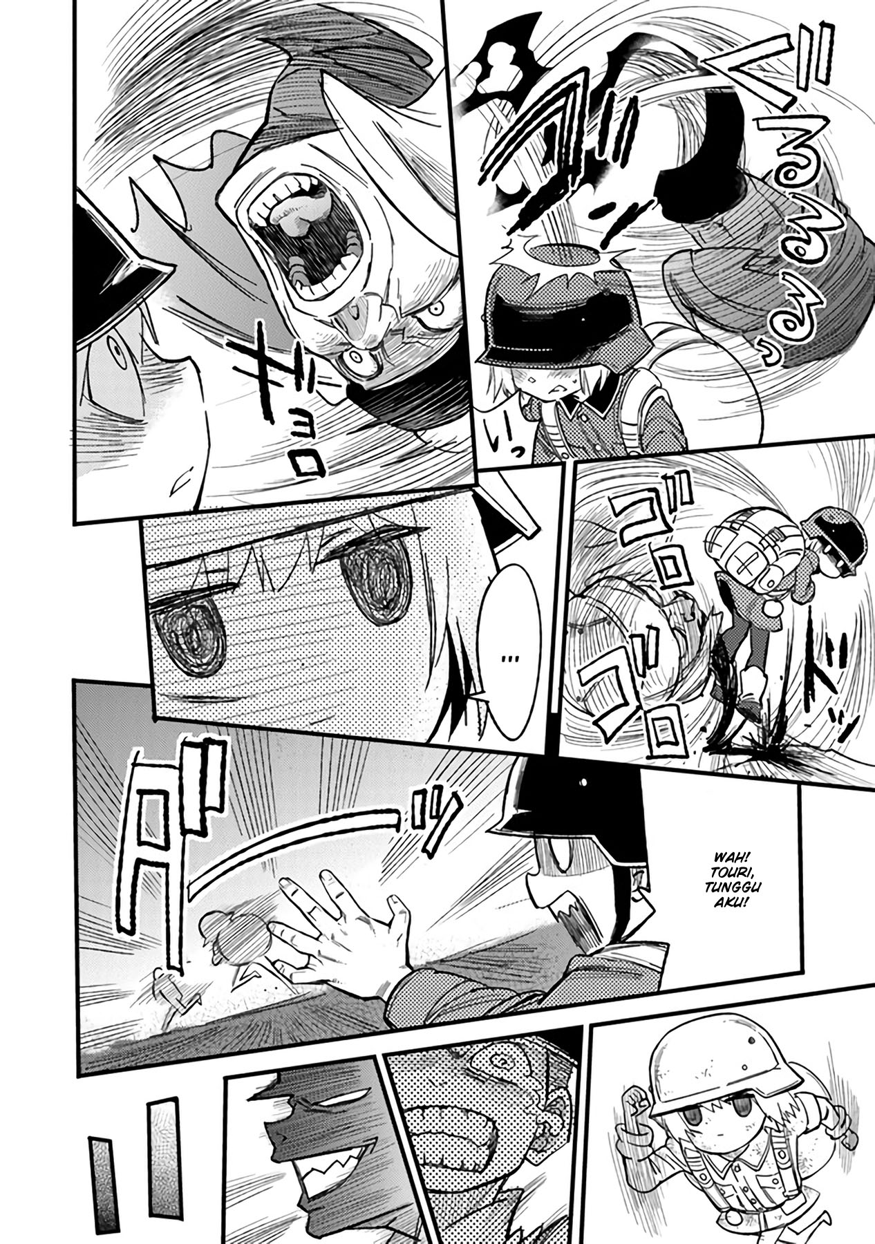 TS Eiseihei-san no Senjou Nikki Chapter 03.3 Gambar 7