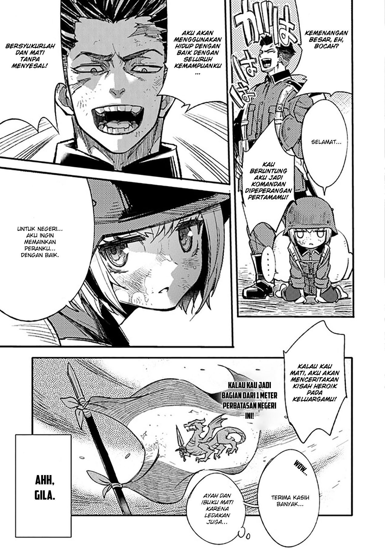 TS Eiseihei-san no Senjou Nikki Chapter 01 Gambar 17