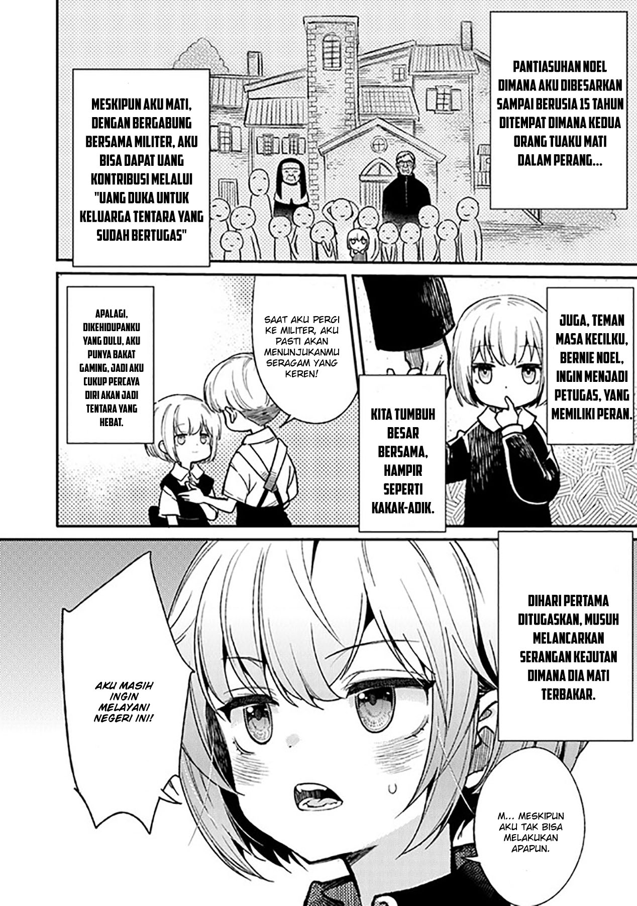 TS Eiseihei-san no Senjou Nikki Chapter 01 Gambar 20