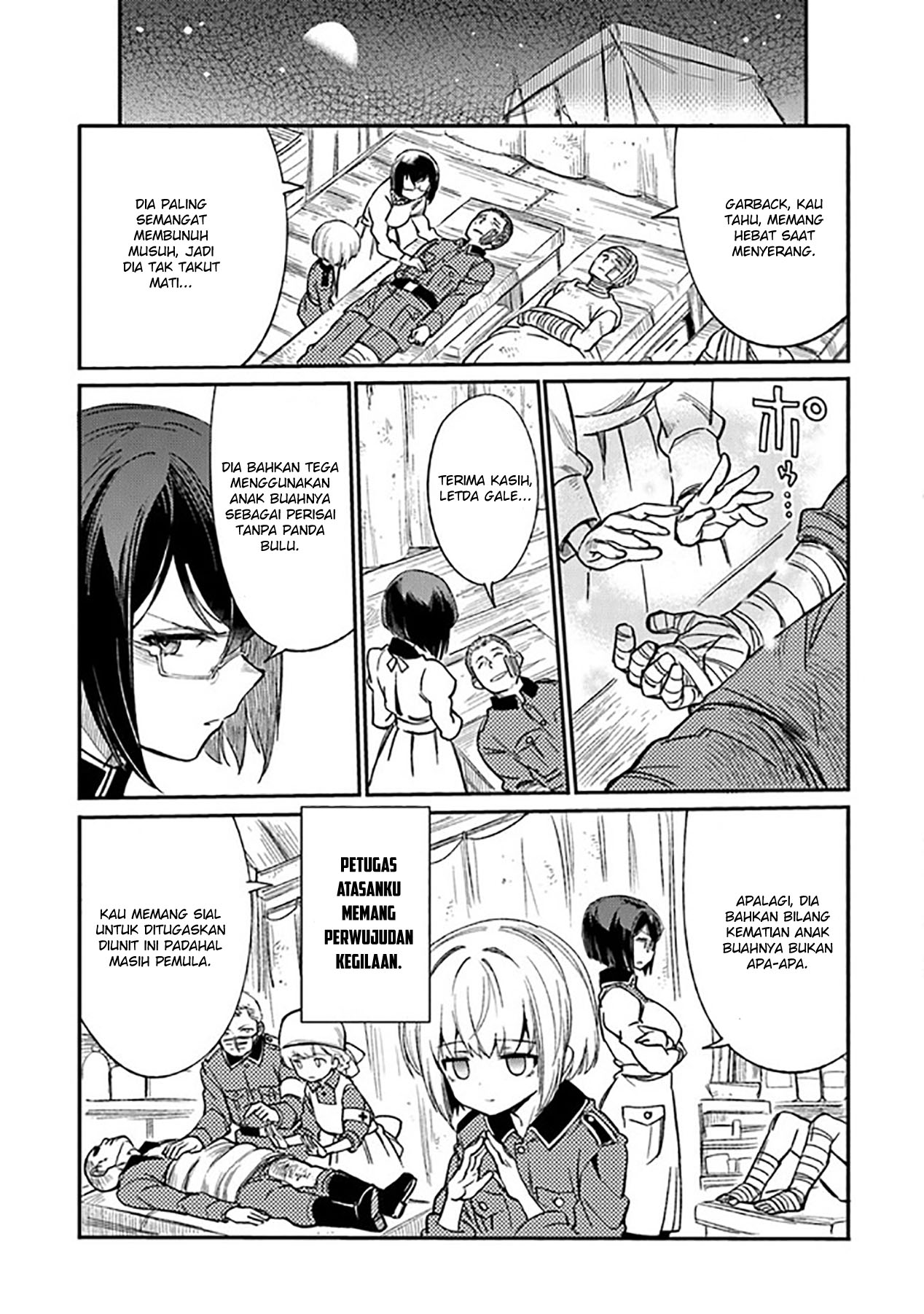 TS Eiseihei-san no Senjou Nikki Chapter 01 Gambar 25
