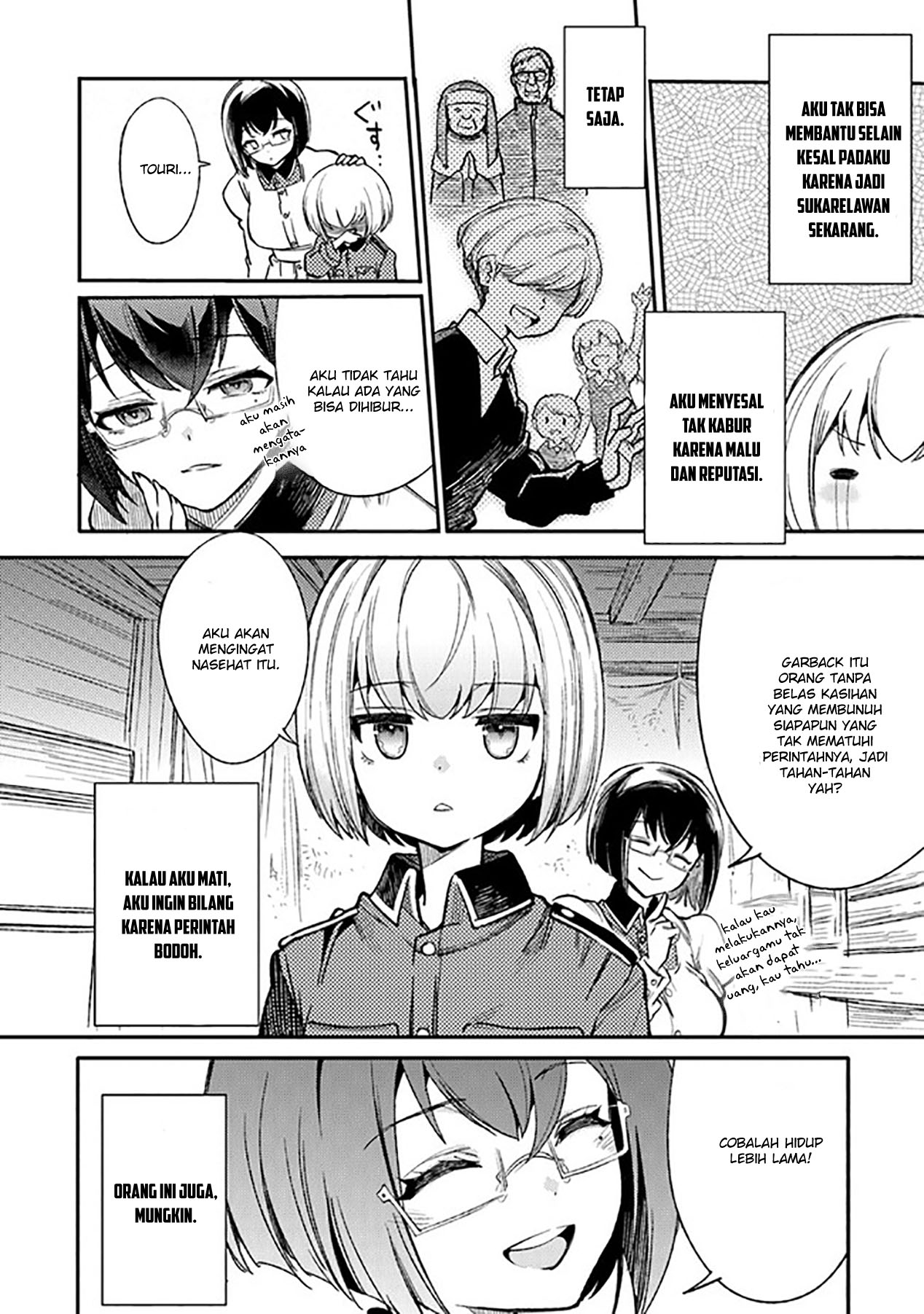 TS Eiseihei-san no Senjou Nikki Chapter 01 Gambar 26
