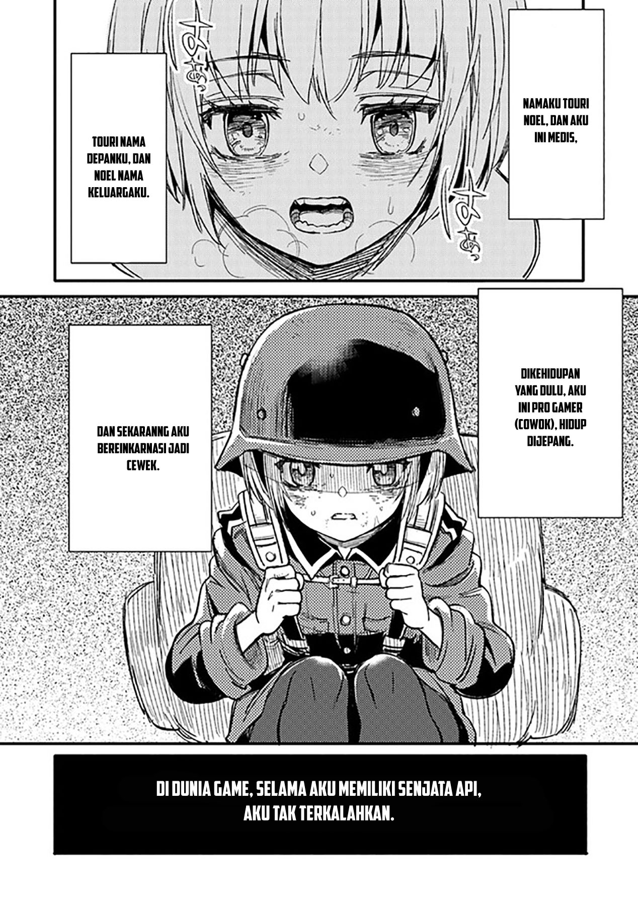 TS Eiseihei-san no Senjou Nikki Chapter 01 Gambar 7